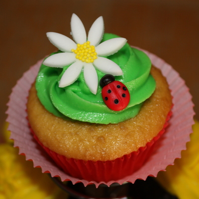 Ladybug Cupcakes