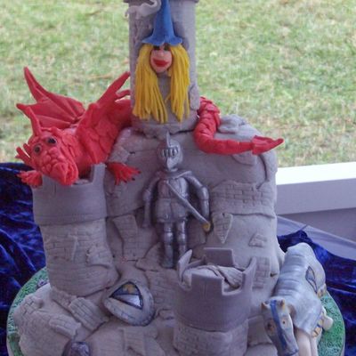 Knights In Shining Armor Birthday Cake