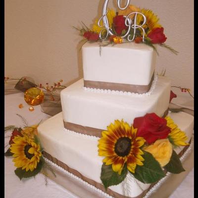 Fall Wedding Cake