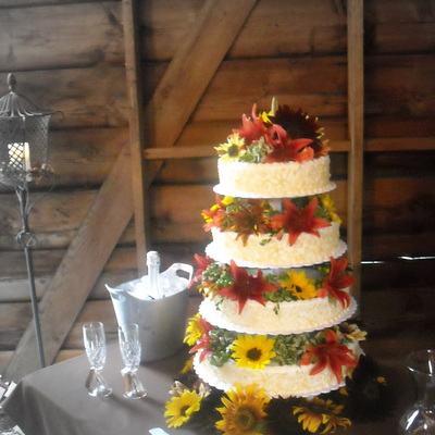 Fall Wedding Cake