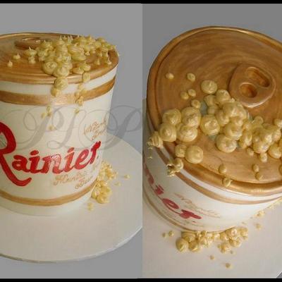 Rainier Cake Overflowing!