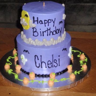 Halloween Birthday Cake