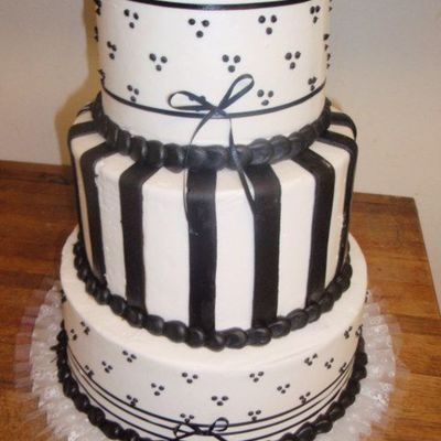 Black And White Wedding
