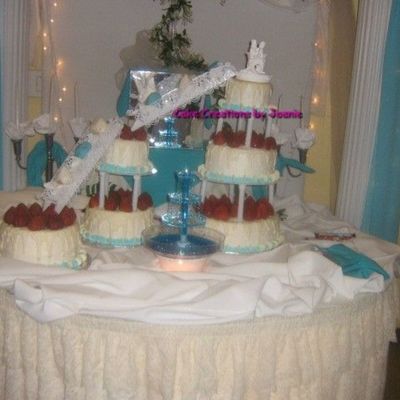 Crystal G's Wedding Cake