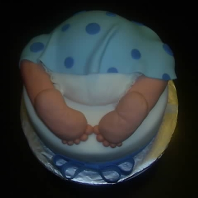 Boy Bum Cake
