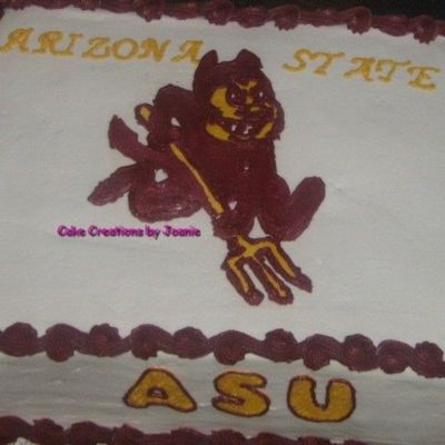 Asu Sheet Cake