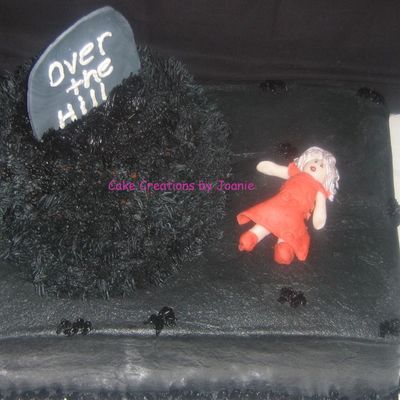 Fell "over The Hill"