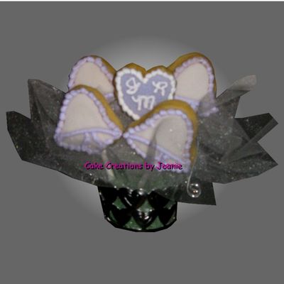 Mini Wedding Cookies Bouquet