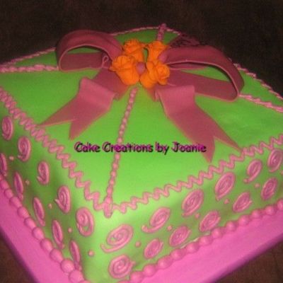 Green And Pink Package