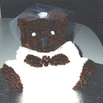 3D Bridal Bear