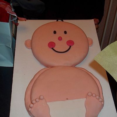 Nikki's Baby Shower Cake