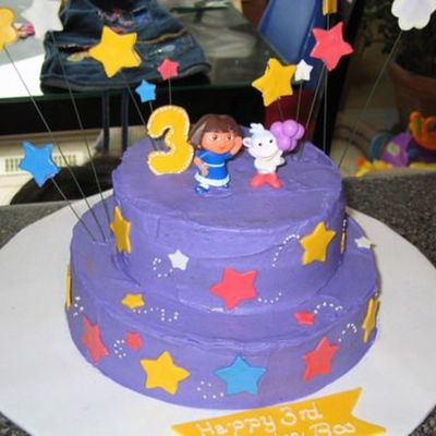 Dora Star Cake