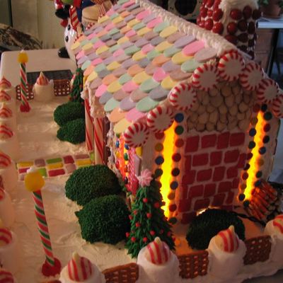 Gingerbread House, Side View
