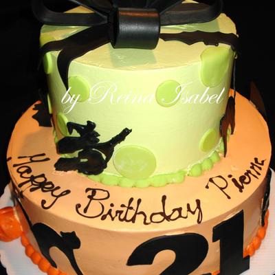 Halloween Birthday Cake