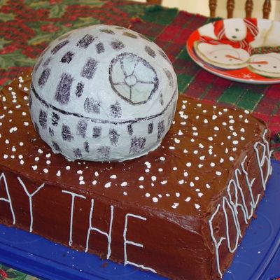 Death Star Birthday Cake