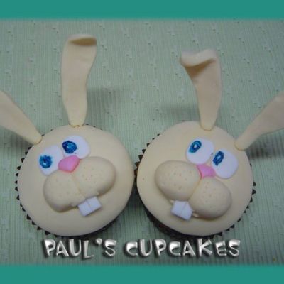 Paul's Easter Bunny Cupcakes