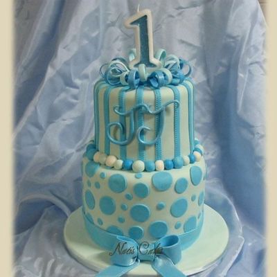 Jj's First Birthday Cake