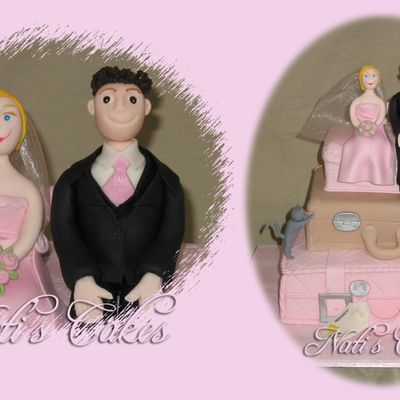 Suitcase Wedding Cake