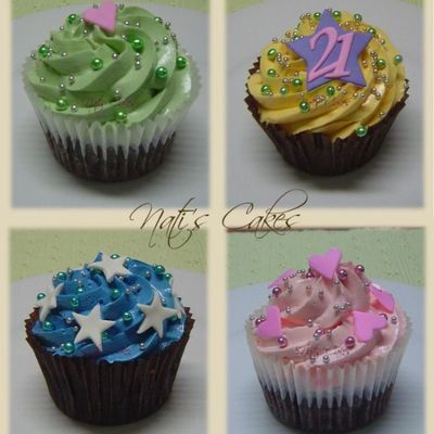 Colourful Cupcakes