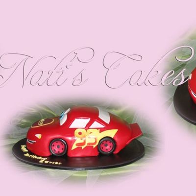 Lightning Mcqueen Cake