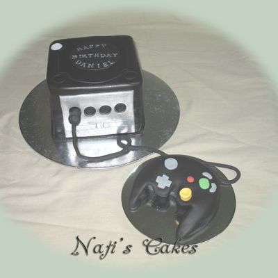 Nintendo Gamecube Cake