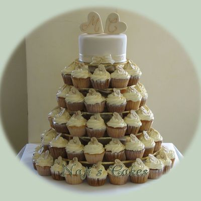 Cupcakes Wedding Cake