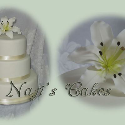 Lily Wedding Cake
