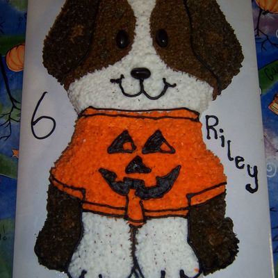 Birthday Cake With Halloween Theme