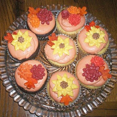 Fall Cupcakes