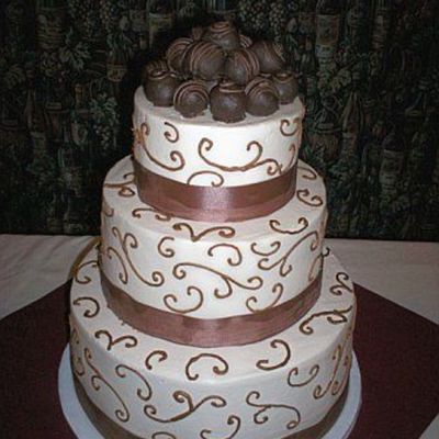 Wedding Cake With Truffles