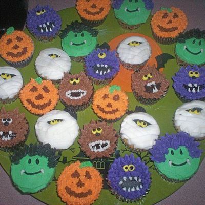 Monster Cupcakes