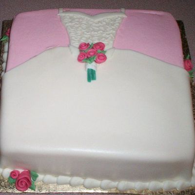 Wedding Gown Cake