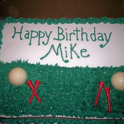 Golf Bithday Cake