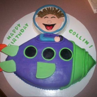 Rocket Ship Cake From Wilton