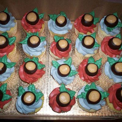 Buckeye Cupcakes