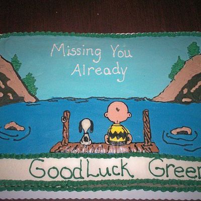 Going Away Cake
