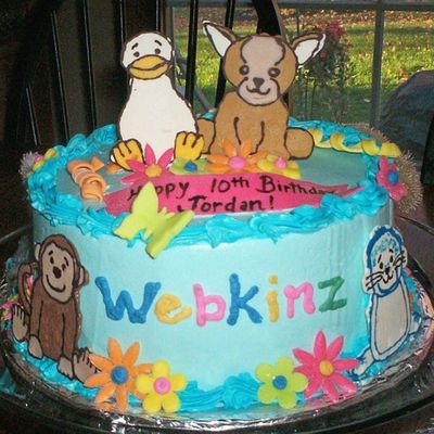 Webkinz Cake
