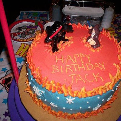 My Son's Star Wars Cake