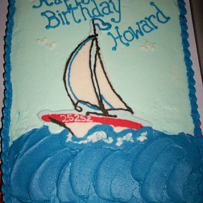 Sailboat Cake