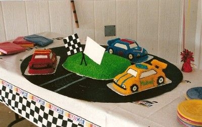 Another View Of Race Cars