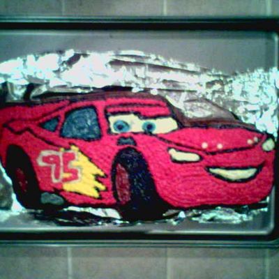 Cars The Movie Cake.