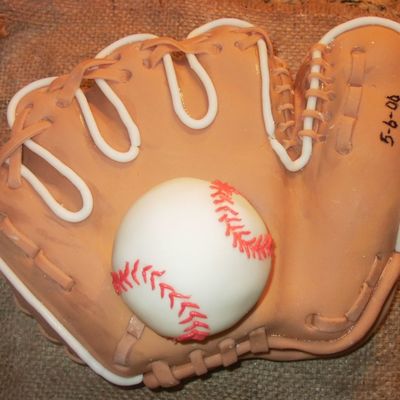 Baseball Glove And Ball