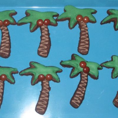 Palm Trees Cookies