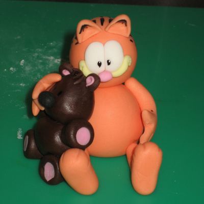 Garfield And His Teddy Bear
