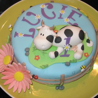 1St Birthday Cake For Lucie