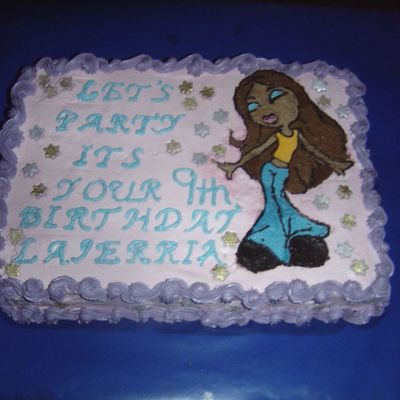 Bratz B-Day Cake