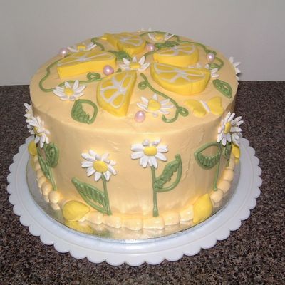 Cake Based On The Lemon