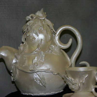 Gum Paste Teapot And Cup