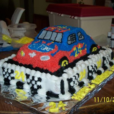 My Sons Jeff Gordon Cake