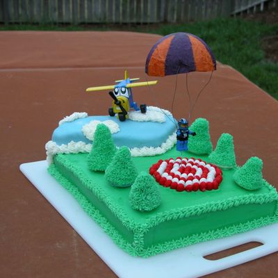 Skydiving Cake
